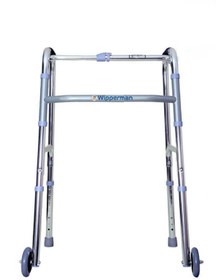 Resim Luaviaa Walker Katlanır Yürüteç Metal Kaliteli Volkır Wolker Hasta Yaşlı Medikal Ürünü 