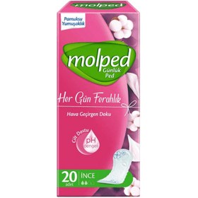 Resim Molped Light Günlük Ped 20'li 