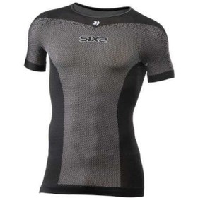 Resim SIX2 BREEZYTOUCH YAZLIK TERMAL T-SHIRT KARBON SİYAH TS1L BT 