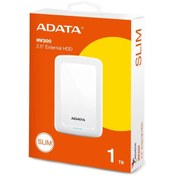 Resim Adata 1Tb AHV300 2.5" Usb 3.2 Gen1 Beyaz Harici Harddisk 