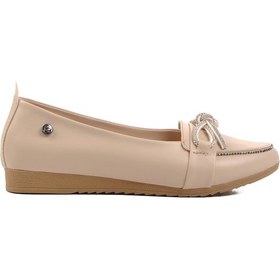 Resim Pierre Cardin Bej Kadın Babet Pc-53018 Z Bej 