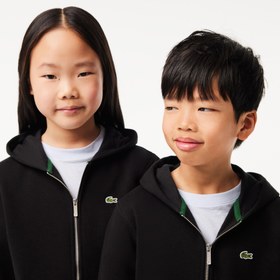 Resim Lacoste Classic Çocuk Siyah Sweatshirt 