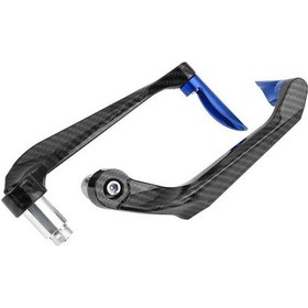 Resim Üniversal Carbon Desenli Manet Koruma Mavi Çok Renkli 