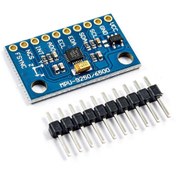 Resim TLS Robotik MPU9250 9-DOF 3 Eksen İvme 3 Eksen Gyro 3 Eksen Manyetik Alan Sensör Modülü 