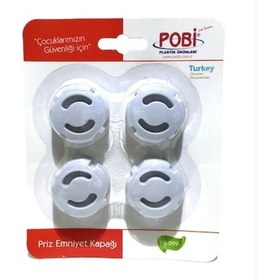 Resim Pobi Priz Emniyet Kapağı 4'lü 