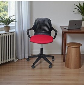 Resim Arji Ev Ve Ofis Çalışma Sandalyesi Bilgisayar Ve Sekreter Koltuğu Sarı 