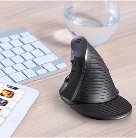 Resim Delux M618gx Kablosuz 1600dpı Ergonomik Dikey Mouse 