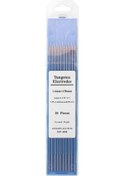 Resim Aubyhe Altın Uçlu Lantanlı Tungsten Elektrot 1.6x150mm - Ark Kaynak Cihazı İçin Dayanıklı Kaynak Aleti 