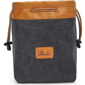 Resim Wondernest Sccotton Astar Çanta Su Geçirmez Dijital Koruma Taşınabilir Slr Lens Çantası, Renk: Karbon Siyahı S Mikro Tek Kamera Çantası 