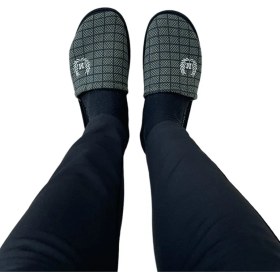 Resim Kışlık Erkek Ev Terliği HAKİ 