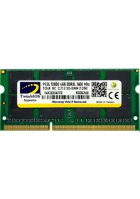 Resim Twınmos 4gb 1600mhz Ddr3 1 35v Notebook Ram Mdd3l4gb1600n 