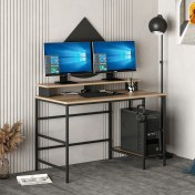 Resim Minar Greta Çalışma Masası Modül2 - Dore/siyah 