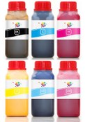 Resim Qc Epson L850 Süblimasyon Mürekkebi Pro Serisi 500ml Set 6 Renk 