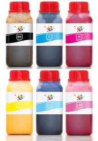 Resim Qc Epson L850 Süblimasyon Mürekkebi Pro Serisi 500ml Set 6 Renk 