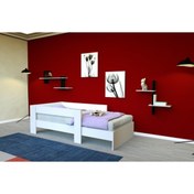 Resim ELİSTAMO Mdf Montessori Karyola Beyaz My 4 - 90x190 Yatak Uyumlu 