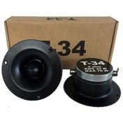 Resim T-34 10 cm Neodyum Profesyonel Tweeter 