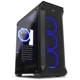 Resim Dark Guardian 4X12Cm Dual Rgb Fan Usb3.0 T-Glass Atx Oyuncu Kasas Dark