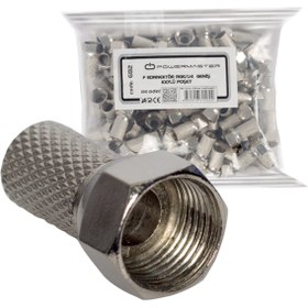 Resim F Konnektör Rg6/u4 18mm Geniş 100lü --- Poşet ---uj-2004 P104423S5277 