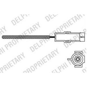 Resim DELPHI ES10966-12B1 OKSİJEN SENSÖRÜ ASTRA F 93-96 CORSA A B / ACC 