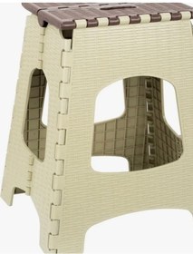 Resim Pratik Büyük Katlanabilir Tabure Katlanır Kamp Tabure - Piknik 