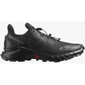 Resim Salomon Supercross 4 W Siyah Kadın Patika Koşu Ayakkabısı L41737400-22722 Siyah 