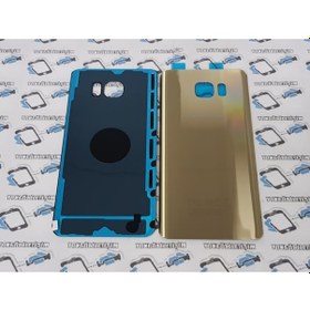 Resim Samsung Uyumlu Galaxy Note 5 Arka Pil Batarya Kapağı (Cam) (146573581) 