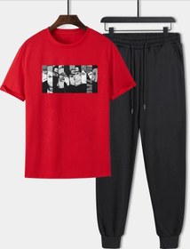 Resim uyguntarz Unisex Naruto Baskılı 2'li Eşofman Takımı 