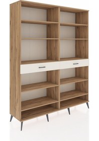 Resim Hyperion Gardrop 10 Raflı 2 Çekmeceli 176x44x221 Çam-çam/aytaşı Çam/aytaşı 