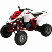 Resim Nessiworld 1:12 Yamaha Raptor 660 R 2005 Atv Model Motor 