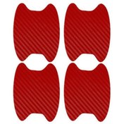 Resim kurt reklam Karbon Kapı Kolu Koruma Yapıştırma 4 Adet 