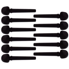 Resim 11 Adet Ud İçin Abanoz Burgu 