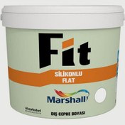 Resim Marshall 50BB 83/006 15 Litre Fit Silikonlu Flat Dış Cephe Boyası (MARSHALL.5221966) 