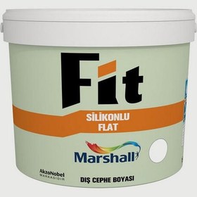 Resim Marshall 50BB 83/006 15 Litre Fit Silikonlu Flat Dış Cephe Boyası (MARSHALL.5221966) 