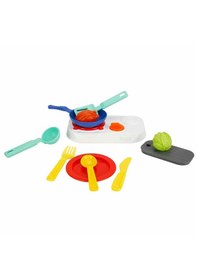 Resim Oyuncak 11 Parça Mutfak Oyun Seti Çocuk Evcilik Mutfak Seti 