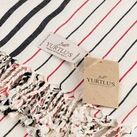 Resim Serenity Series Pre-Washed 38"x72" Turkish Towel Highly Absorbent YURTLU'S - Model 3 