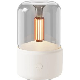 Resim Taşınabilir Mini Aroma Difüzör USB Hava Nemlendiricisi Esansiyel Yağ Gecesi Hafif Soğuk Mist Yapıcı Püskürtücü Ev Kullanım Hediyesi, B (Yurt Dışından) 