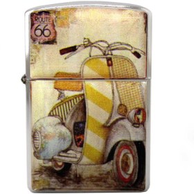 Resim Route 66 Motorsiklet Çakmak 