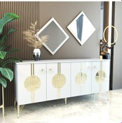Resim Esmopa.Mobilya Elegant Beyaz Konsol 