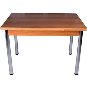 Resim Yandan Açılır Ahşap Mutfak Masa 60x90 Ceviz 
