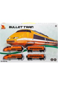 Resim Suncon Sesli ve Işıklı Tren Seti 33 Parça - Turuncu 