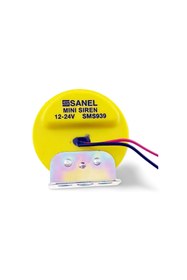 Resim Sanel SMS939 12V Mini Siren Geri Vites Kornası - Su Geçirmez IP67 