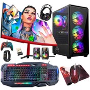 Resim Turbox Tx5104 Intel Core i7 6700 16GB Ram 512GB SSD 4GB RX550 GDDR5 23.6 Curved Oyuncu Bilgisayarı Turbox Tx5104 Intel Core i7 6700 16GB Ram 512GB SSD 4GB RX550 GDDR5 23.6 Curved Oyuncu Bilgisayarı