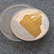 Resim 1pc Titanic Nautical Voyage Anma Madalyası, Demir Metal Koleksiyon Para, Elektrik veya Tüy Gerekmez, Parti Oyunu ve Etkinlik Aksesuarı 