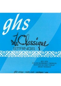 Resim Ghs Usa 2370 Set Profesyonel Yüksek Gerilim Klasik Gitar Tel Seti 