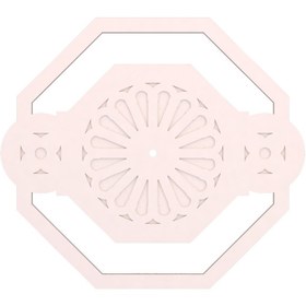 Resim MOTİFPİYER Motifpiyer Lamba Tavan Göbeği 135-sekizgen-dis-citali 