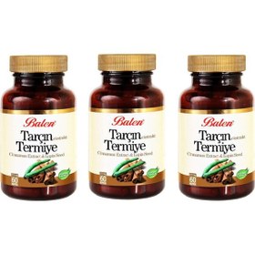 Resim Balen Tarçın-Termiye 375 Mg 60 Kapsül 3 Adet 