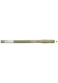 Resim Uni-ball Roller Kalem Signo Fine Jel Bilye Uç 0.8 Mm Altın Um-100 