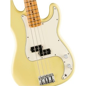 Resim Fender Player Iı Precision Bass Akçaağaç Klavye Hialeah Yellow Bas Gitar 
