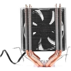 Resim Ankatek Tüp Tek Süper Sessiz Radyatör Masaüstü Işıksız Fan Cpu Bilgisayar Bakır 6 3-pinli Um 