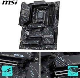 Resim MSI X870E GAMING PLUS WIFI AM5 DDR5 8200MHZ(OC) 3X M.2 USB 40GBPS HDMI DP 5G LAN WIFI 7 RGB ATX 